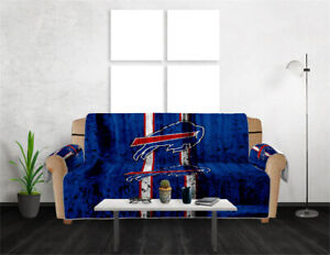 Buffalo Bills Slipcover Sofa Cover Recliner Loveseat 1/2/3 Seater Cushion Cover