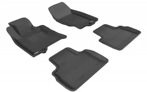 3D MAXpider Custom Fit Kagu Black 1st 2nd Row Floor Liners for FX35 50 50S QX70 - Bild 1 von 7