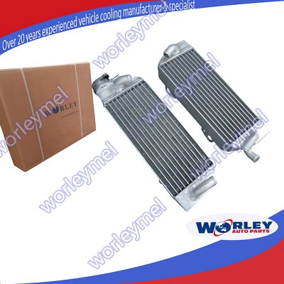 Radiador de aluminio 125 200 250 300 SX EXC XC MXC 1998-2007 para KTM 99 00 01 02 03 Foto 1 de 4