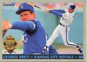 1993 Fleer Final Edition Diamond Tribute George Brett Kansas City Royals #2