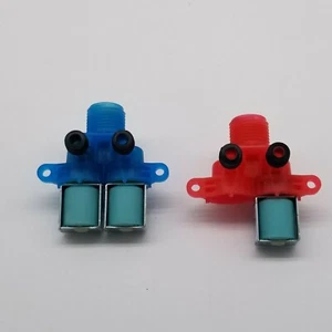 Whirlpool Kenmore Washer Water Inlet Valve set Hot and Cold W10240949 W10240948 - Picture 1 of 5