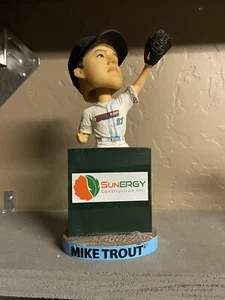 2018 INLAND EMPIRE 66ERS MIKE TROUT WALL CATCH BOBBLEHEAD SGA ANGELS No Box - Picture 1 of 1