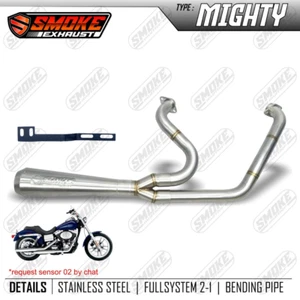 Sistema de escape completo para Harley-Davidson Street Bob FXDB 1999-2017 - Imagen 1 de 4