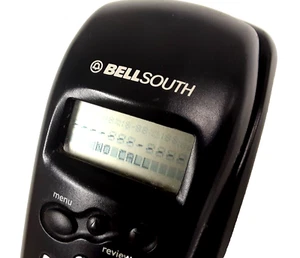 BELLSOUTH Wired Corded BLACK Telephone Phone Caller ID Desk Wall Touch Tone 8801 - Zdjęcie 1 z 12