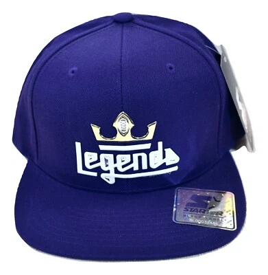 Starter Para Hombres AAF Atlanta Legends Fútbol Cromo Logo Snapback Gorra Sombrero Nuevo Foto 1 de 2