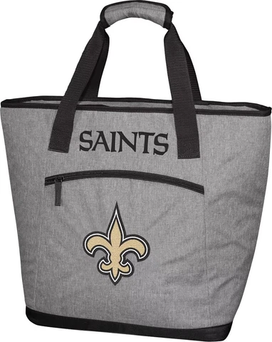 Rawlings 30-Can Soft-Sided Insulated Tote Cooler Backpack Bag New Orleans Saints Cover
