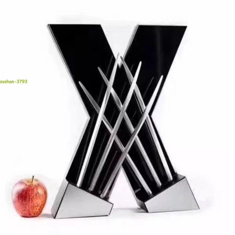 X-MEN Wolverine Logan Touch Luz LED 1:1 Garra de Lobo Cosplay Accesorios Regalo Lámpara de Pared Foto 1 de 4