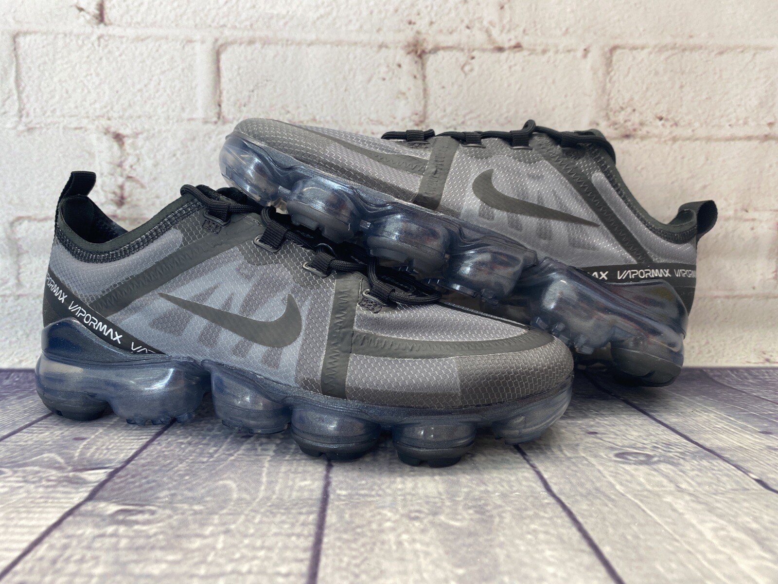 Nike Air Vapormax 2019 Black Grey Ghost 