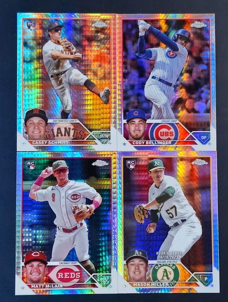 2023 Topps Chrome Update PRISM REFRACTORS with Rookies You Pick the Card - Image 1 of 1
