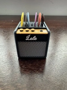 Soporte para púas de guitarra estilo amplificador - Organizador de púas personalizado y olla para bolígrafos - Imagen 1 de 14