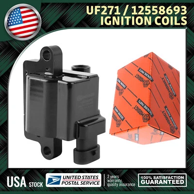 For Chevrolet Silverado GMC Sierra 1500 4.8L 5.3L 2006-2000 Square Ignition Coil - Image 1 of 4