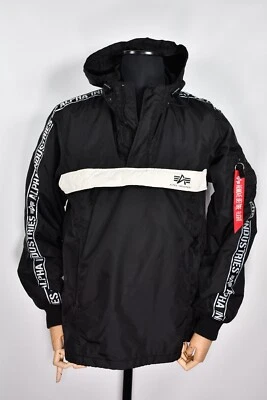 Alpha Industries Men's Black Anorak Jacket size L - Image 1 of 4