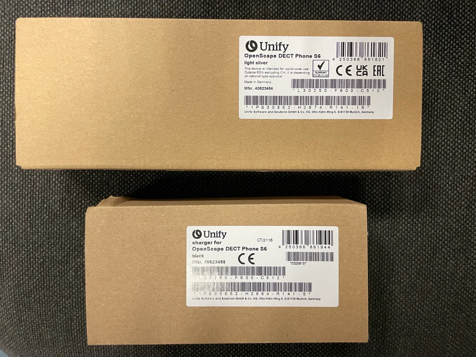 Openstage S6 Mit Ladeschale Unify Mitel Gigaset Neu/OVP  Mwst/Rechnung - Bild 1 von 1