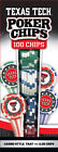 MasterPieces - Texas Tech Red Raiders - NCAA Poker Chip Set - 100 Piece
