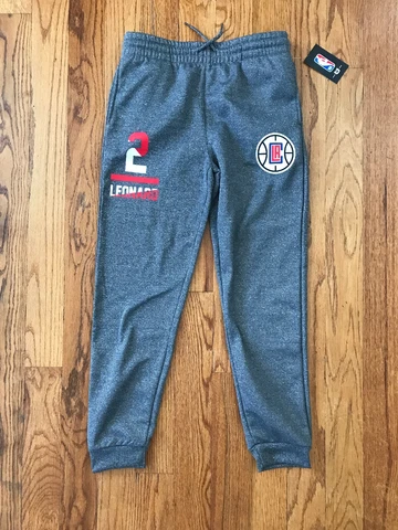 Leonard  #2 LA CLIPPERS NBA JOGGER SWEAT PANTS YOUTH SIZE XLARGE (18-20) $60 Cover