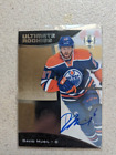 2015-16 Ultimate Collection Ultimate Rookies Autograph #76 David Musil Rc /299
