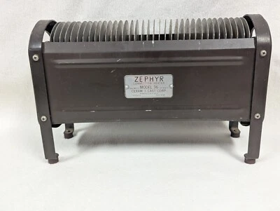 Vintage Zephyr Convection Space Heater Model 36 Ceram-I-Cast Corp 120V 1320W - Image 1 of 4