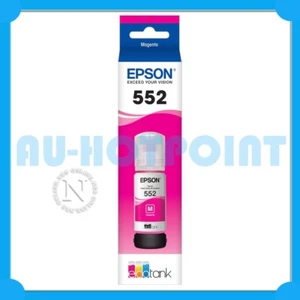 EPSON Genuine T552 MAGENTA Ink Bottle for ecotank ET-8500/ET-8550 P/N:C13T06W392 - Picture 1 of 1