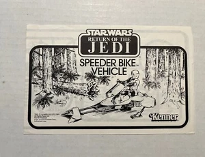 Star Wars 1983 Kenner Speeder Bike Anleitung - Bild 1 von 3