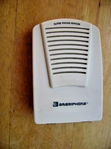 Ameriphone / Clarity Loud Phone Ringer Telephone SR100 Hard of hearing/ Deaf - Zdjęcie 1 z 7
