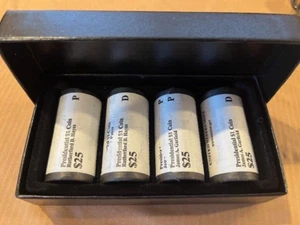 2011 PRESIDENTIAL $1 DOLLAR ROLLS_ P&D _HAYES & GARFIELD _4 ROLLS_ BU - Picture 1 of 3