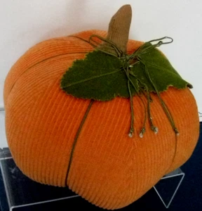Hallmark Pana Calabaza Rellena Otoño Halloween Mesa Decoración 9""T x 10""W De Colección - Imagen 1 de 9