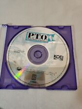 P.T.O. II Pacific Theater of Operations 2 for Sega Saturn Disc Only Untested EUC
