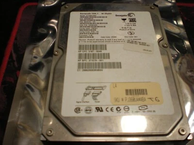 Seagate Barracuda 7200.7 40 Gbytes From Biesse Stream Edgebander P/N 9W2015-131 - Image 1 of 3
