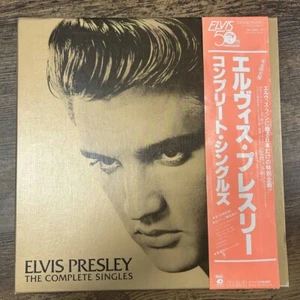 Elvis Presley 50th Anniversary Complete Singles Box 11 LP w/Obi F/S - Picture 1 of 6