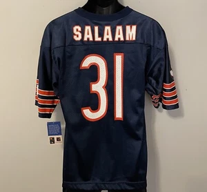 Vintage 90er Chicago Bären #31 Rashaan Salaam Russell Ath Trikot Neu mit Etikett Jugend Large - Bild 1 von 5