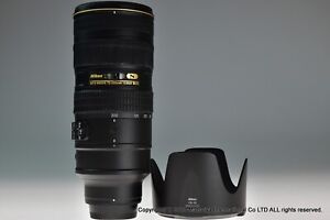 Nikon AF-S VR Nikkor Ed 70-200mm F/2.8G II Swm Wenn Exzellent