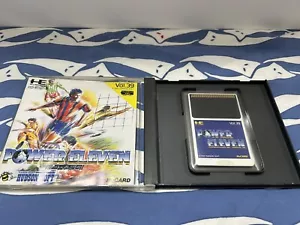 POWER ELEVEN PC Engine TurboGrafx-16 PCE Japan JP Game w/Box Instruction - Picture 1 of 10
