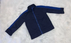 Gymboree Hop N Roll Navy Blue Zip up Jacket Size XS 4 - Picture 1 of 1