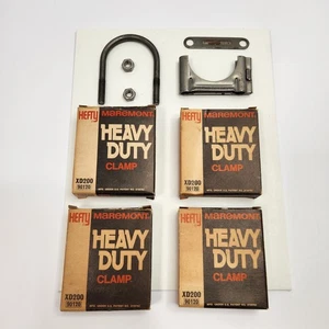 MAREMONT Heavy Duty Clamp U-Bolt Steel Hefty XD200 90120 Set of 4 NOS - Picture 1 of 4