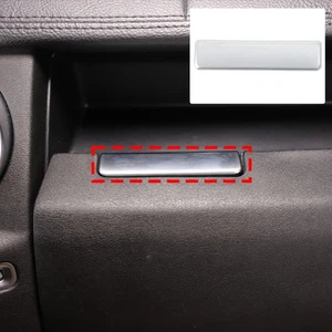 Chrome Finish Glove Box Latch Trim cover Fits Land Rover LR4 Discovery 4 2010-16 - Picture 1 of 24