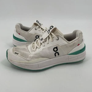 On Cloud The Rodger Pro White/Green Tennis Sneakers Shoes - Mens Size US 10 - Picture 1 of 20
