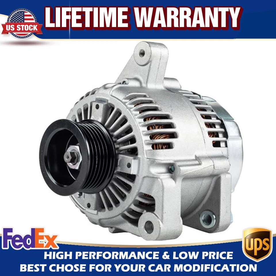 OEM Alternator For 1999-2003 Lexus RX300 2001-2003 Toyota Highlander V6 3.0L Foto 1 de 4