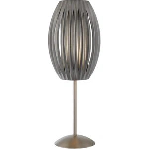 Lite Source LS-2875SS/GREY Egg Table Lamp Stainless Steel - Picture 1 of 1