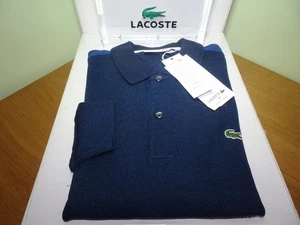 LACOSTE HERREN REGULAR FIT MADE IN FRANCE LANGARM POLOSHIRT FR5 M UVP:-140£ - Bild 1 von 4