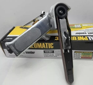  Pneumatic MINI AIR OPERATED POWER BELT SANDER  GRINDER FILE NARROW WIDTH 3/8 - Picture 1 of 4