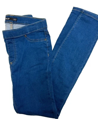 Leggings Simply Vera VERAWANG Azul Lavado Medio Con 2 Bolsillos Traseros Talla Pequeña Foto 1 de 4