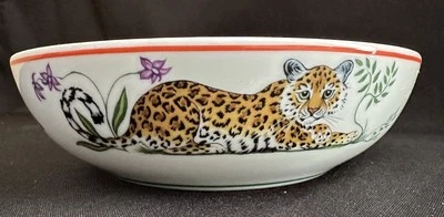 LYNN CHASE DESIGNS MINT! LYNN CHASE RAINFOREST 6-5/8" SOUP CEREAL BOWL -- UNUSED! -- Quantity