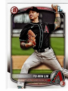 Yu-Min Lin Arizona Diamondbacks 2025 Bowman 1st Bowman *** - Picture 1 of 3