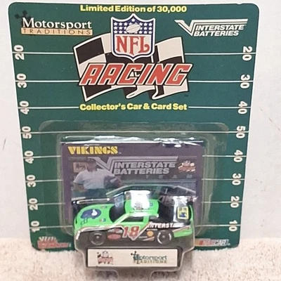 Dale Jarrett Minnesota Vikings #18 NFL Racing Nascar 1:64 DieCast Nuevo Foto 1 de 4