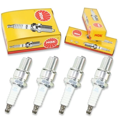 4pcs 74-75 Ski-Doo TNT 440 NGK Standard Spark Plugs 437cc 26ci FA Kit Set rg - Изображение 1 из 4