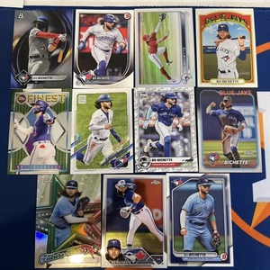 Bo Bichette Lote de 11 Tarjetas Topps Bowman Inserto Cromo Mejor Toronto Blue Jays - Imagen 1 de 3