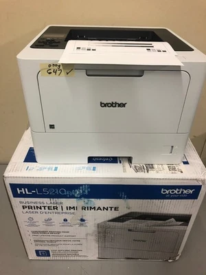 Brother HL-L5210DN Duplex Wireless Printer L5210-DN 647 pages in Box! - Image 1 of 4