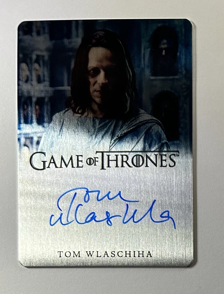 2024 Game of Thrones Legends Of The Realm Tom Wlaschiha Metal Auto Autograph /55 - Image 1 of 2