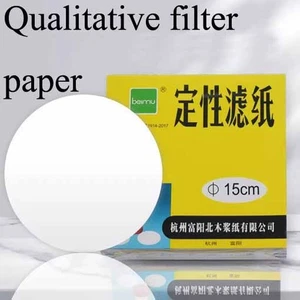 100pcs Qualitative Chemistry glassware flask Filtration Lab Filter paper - Picture 1 of 14