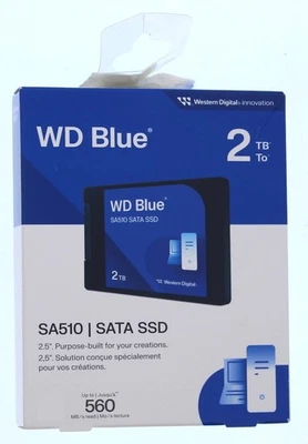 WD Blue SA510 | SATA SSD (2TB) - Image 1 of 2